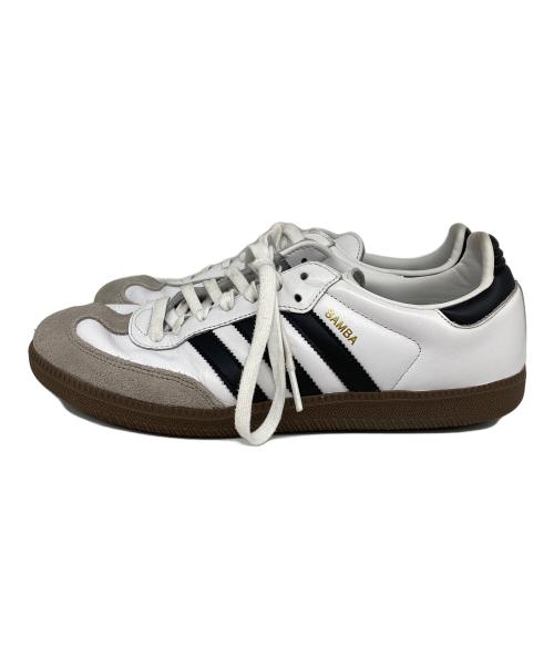 adidas（アディダス）adidas (アディダス) Samba ホワイト×ブラック サイズ:28cmの古着・服飾アイテム