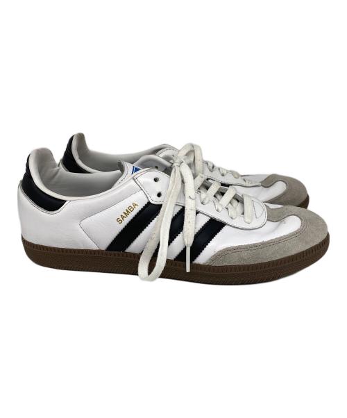 adidas（アディダス）adidas (アディダス) Samba ホワイト×ブラック サイズ:28cmの古着・服飾アイテム