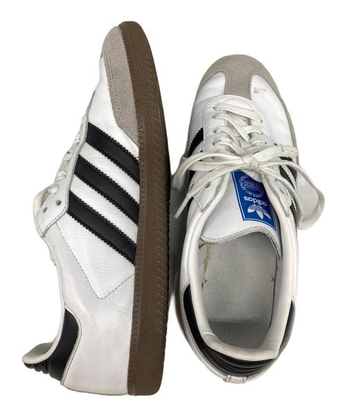 adidas（アディダス）adidas (アディダス) Samba ホワイト×ブラック サイズ:28cmの古着・服飾アイテム