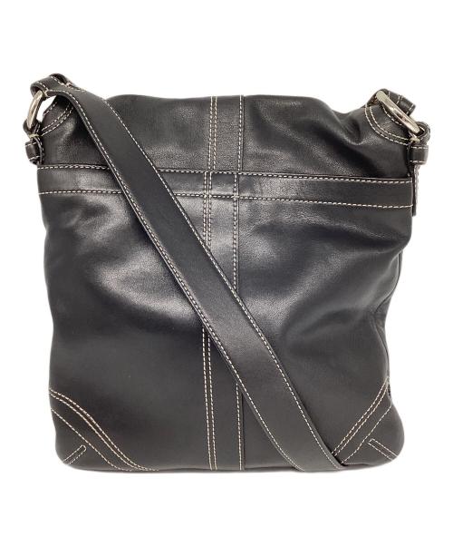 COACH（コーチ）COACH (コーチ) メッセンジャーバッグ ブラックの古着・服飾アイテム