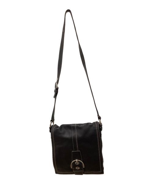 COACH（コーチ）COACH (コーチ) メッセンジャーバッグ ブラックの古着・服飾アイテム