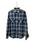 COMME des GARCONS HOMME（コムデギャルソン オム）の古着「長袖シャツ」｜ブルー