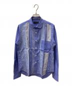 COMME des GARCONS HOMMEコムデギャルソン オム）の古着「長袖シャツ」｜スカイブルー