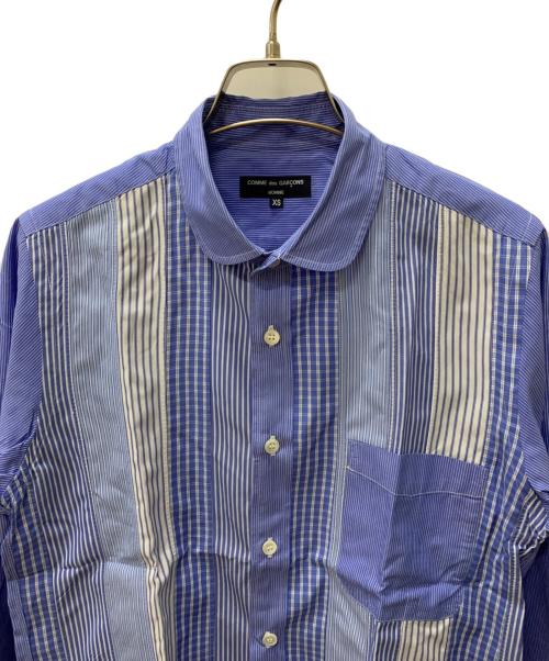 COMME des GARCONS HOMME（コムデギャルソン オム）COMME des GARCONS HOMME (コムデギャルソン オム) 長袖シャツ スカイブルー サイズ:XSの古着・服飾アイテム