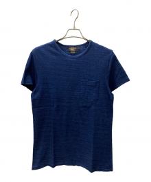 RRL（ダブルアールエル）の古着「シングルポケットTシャツ」｜ネイビー