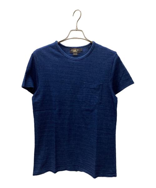 RRL（ダブルアールエル）RRL (ダブルアールエル) シングルポケットTシャツ ネイビー サイズ:Sの古着・服飾アイテム