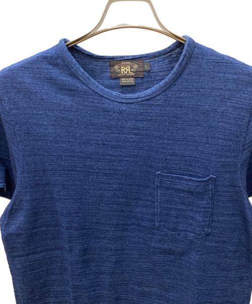RRL（ダブルアールエル）RRL (ダブルアールエル) シングルポケットTシャツ ネイビー サイズ:Sの古着・服飾アイテム