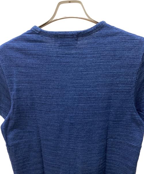 RRL（ダブルアールエル）RRL (ダブルアールエル) シングルポケットTシャツ ネイビー サイズ:Sの古着・服飾アイテム