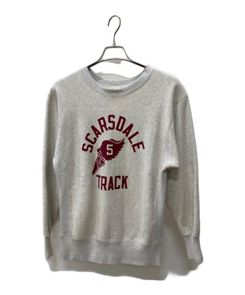 Champion REVERSE WEAVE（チャンピオン リバース ウィーブ）Champion REVERSE WEAVE (チャンピオン リバース ウィーブ) クルーネックスウェット ホワイト サイズ:Sの古着・服飾アイテム