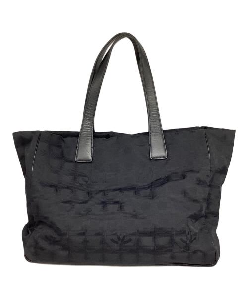 CHANEL（シャネル）CHANEL (シャネル) ニュートラベルライン トートバッグ ブラックの古着・服飾アイテム
