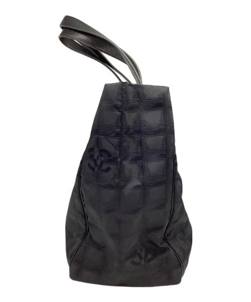 CHANEL（シャネル）CHANEL (シャネル) ニュートラベルライン トートバッグ ブラックの古着・服飾アイテム