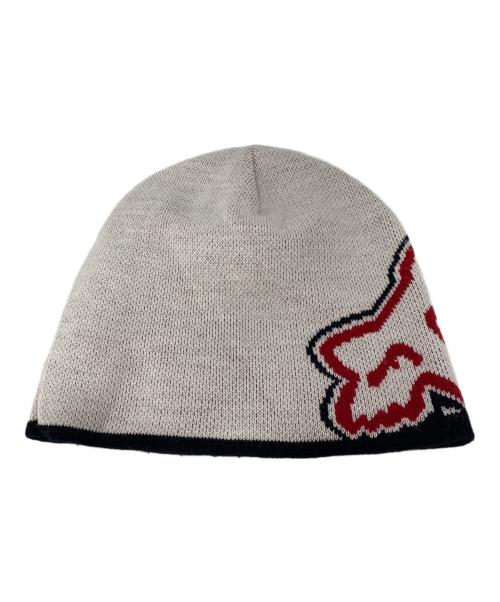 SUPREME（シュプリーム）Supreme (シュプリーム) FOX RACING (フォックスレーシング) ビーニー ホワイトの古着・服飾アイテム