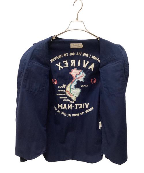 AVIREX（アヴィレックス）AVIREX (アヴィレックス) スーベニアシャツ ネイビー サイズ:Mの古着・服飾アイテム