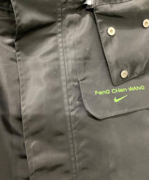 NIKE（ナイキ）NIKE (ナイキ) FenG CHen WANG (フェンチェンワン) トランスフォームジャケット ブラック×ベージュ サイズ:Sの古着・服飾アイテム