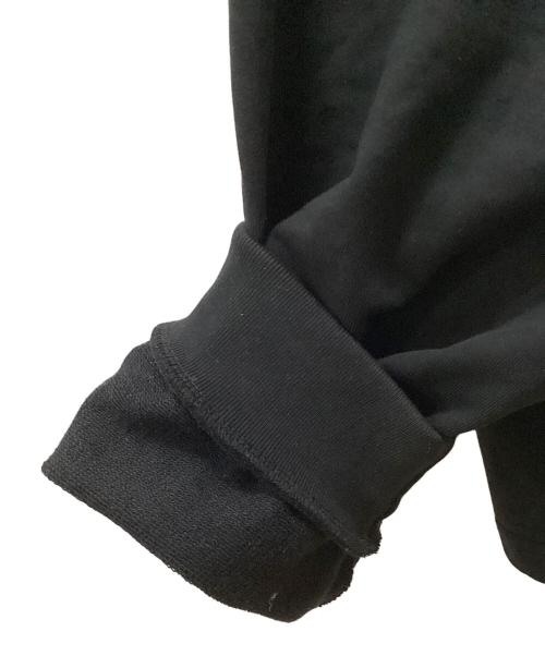 RAF SIMONS（ラフシモンズ）RAF SIMONS (ラフシモンズ) Hoodie doubled with printed T-shirt Grimcrawler 2022年モデル ブラック サイズ:Mの古着・服飾アイテム