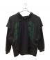RAF SIMONS（ラフシモンズ）の古着「Hoodie doubled with printed T-shirt Grimcrawler 2022年モデル」｜ブラック
