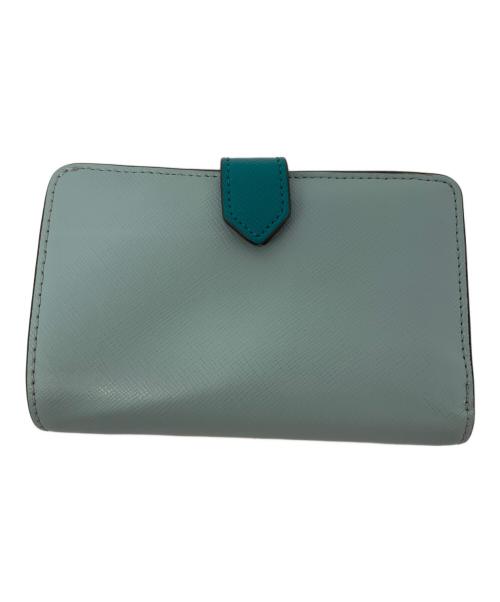 Kate Spade（ケイトスペード）Kate Spade (ケイトスペード) 2つ折り財布 スカイブルーの古着・服飾アイテム