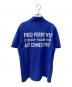 中古・古着 FRED PERRY (フレッドペリー) ART COMES FIRST (アートカムズファースト) ポロシャツ ブルー サイズ:42：4000円