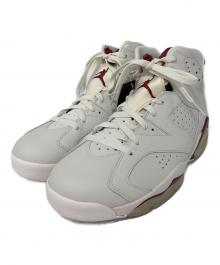 NIKE（ナイキ）の古着「Air Jordan 6 Retro "Maroon"」｜ホワイト×レッド