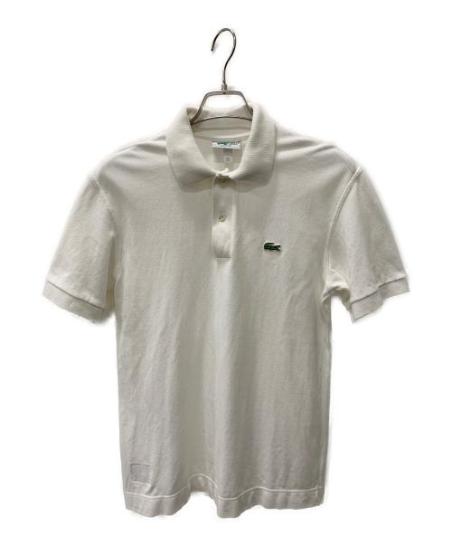 CLASSIQUE LACOSTE（クラシック ラコステ）CLASSIQUE LACOSTE (クラシック ラコステ) ポロシャツ ホワイト サイズ:Sの古着・服飾アイテム