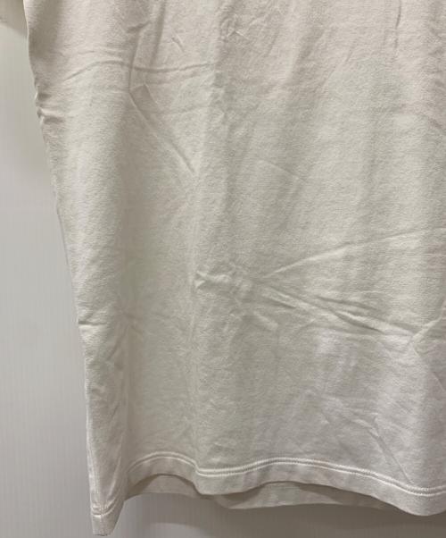 PRADA（プラダ）PRADA (プラダ) VネックTシャツ ホワイト サイズ:Lの古着・服飾アイテム