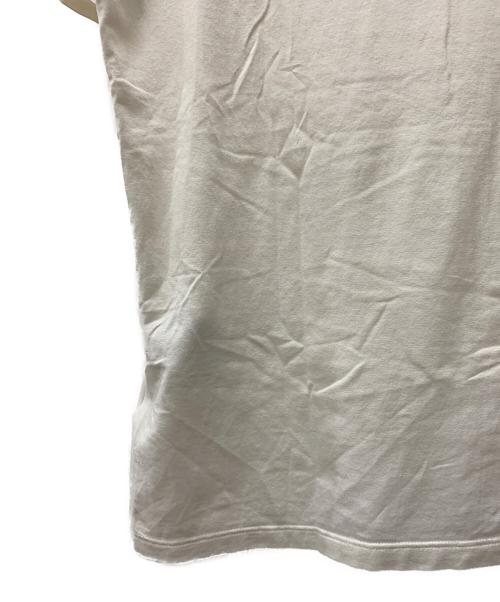 PRADA（プラダ）PRADA (プラダ) VネックTシャツ ホワイト サイズ:Lの古着・服飾アイテム