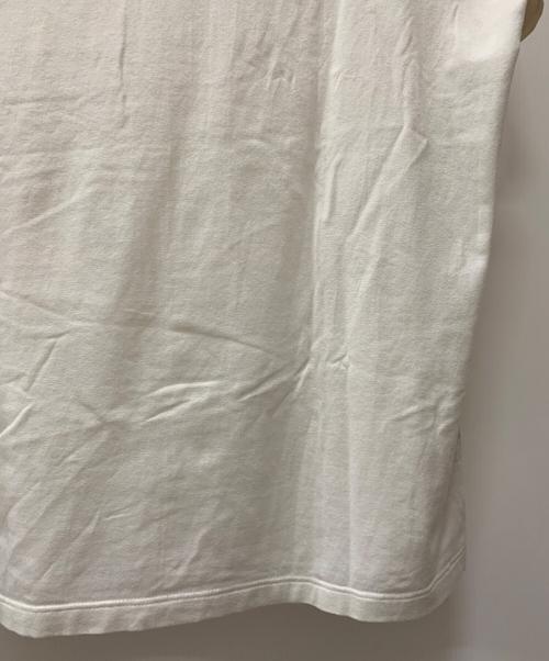 PRADA（プラダ）PRADA (プラダ) VネックTシャツ ホワイト サイズ:Lの古着・服飾アイテム