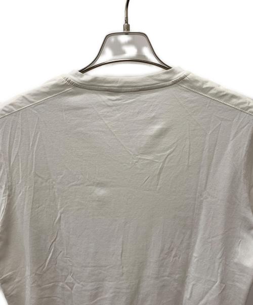 PRADA（プラダ）PRADA (プラダ) VネックTシャツ ホワイト サイズ:Lの古着・服飾アイテム
