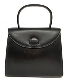GIVENCHY（ジバンシィ）の古着「レザーハンドバッグ」｜ブラック
