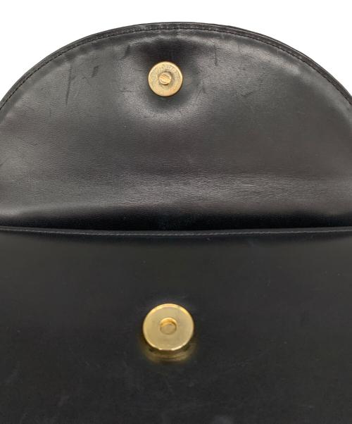 GIVENCHY（ジバンシィ）GIVENCHY (ジバンシィ) レザーハンドバッグ ブラックの古着・服飾アイテム