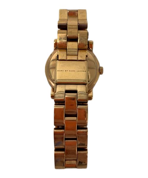 Marc by Marc Jacobs（マークバイマークジェイコブス）Marc by Marc Jacobs (マークバイマークジェイコブス) リストウォッチ ゴールドの古着・服飾アイテム