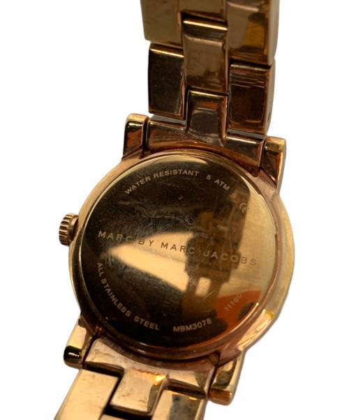 Marc by Marc Jacobs（マークバイマークジェイコブス）Marc by Marc Jacobs (マークバイマークジェイコブス) リストウォッチ ゴールドの古着・服飾アイテム