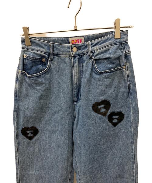 Aape BY A BATHING APE（エーエイプ バイ アベイシングエイプ）Aape BY A BATHING APE (エーエイプ バイ アベイシングエイプ) デニムパンツ ブルー サイズ:Mの古着・服飾アイテム