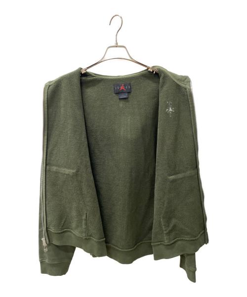 JORDAN（ジョーダン）JORDAN (ジョーダン) TRAIS SCOTT パーカー オリーブ サイズ:Mの古着・服飾アイテム