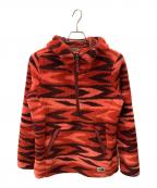 THE NORTH FACEザ ノース フェイス）の古着「フリースジャケット」｜レッド×ブラウン