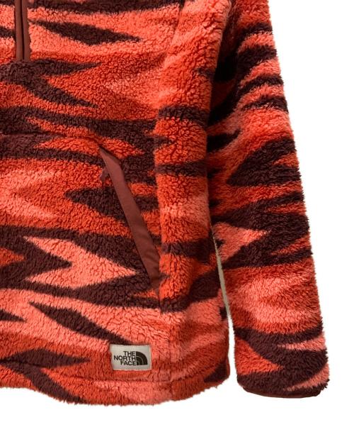 THE NORTH FACE（ザ ノース フェイス）THE NORTH FACE (ザ ノース フェイス) フリースジャケット レッド×ブラウン サイズ:Sの古着・服飾アイテム