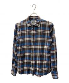 Vivienne Westwood（ヴィヴィアンウエストウッド）の古着「長袖シャツ」｜グレー×ブルー