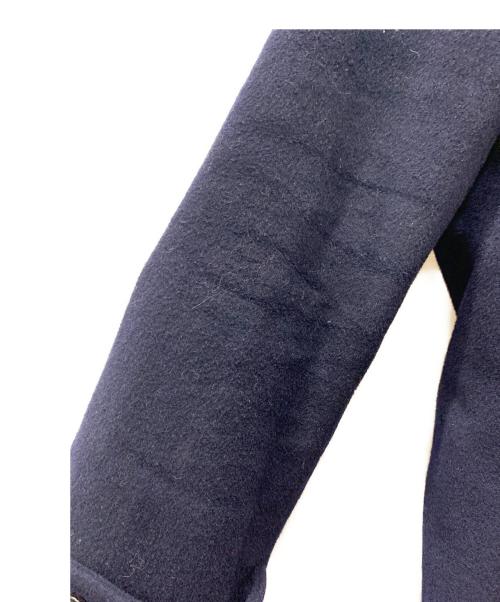 BLACK LABEL CRESTBRIDGE（ブラックレーベル クレストブリッジ）BLACK LABEL CRESTBRIDGE (ブラックレーベル クレストブリッジ) ステンカラーウールコート ネイビー サイズ:Mの古着・服飾アイテム