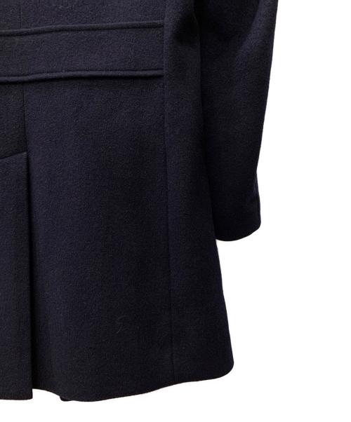 BLACK LABEL CRESTBRIDGE（ブラックレーベル クレストブリッジ）BLACK LABEL CRESTBRIDGE (ブラックレーベル クレストブリッジ) ステンカラーウールコート ネイビー サイズ:Mの古着・服飾アイテム