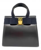 Salvatore Ferragamoサルヴァトーレ フェラガモ）の古着「ハンドバッグ」｜ネイビー