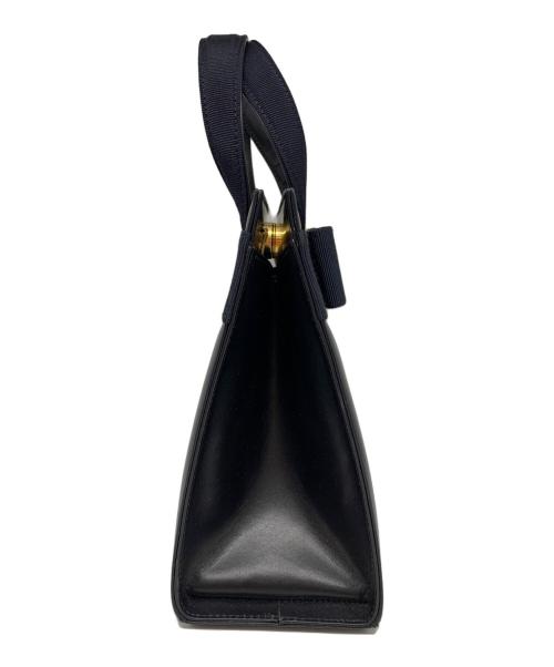 Salvatore Ferragamo（サルヴァトーレ フェラガモ）Salvatore Ferragamo (サルヴァトーレ フェラガモ) ハンドバッグ ネイビーの古着・服飾アイテム