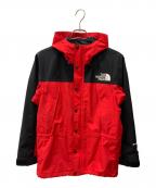 THE NORTH FACEザ ノース フェイス）の古着「マウンテンライトジャケット」｜レッド×ブラック