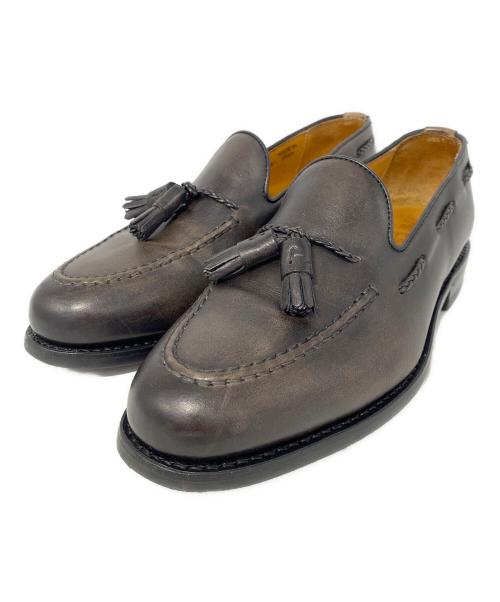 berwick（バーウィック）berwick (バーウィック) タッセルシューズ ブラック サイズ:25.5cmの古着・服飾アイテム