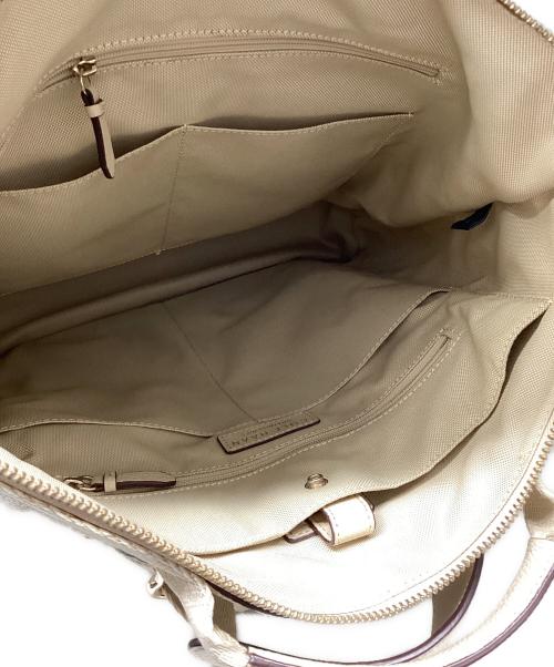 COLE HAAN（コールハーン）COLE HAAN (コールハーン) レザーコンバーチブル バックパック ベージュの古着・服飾アイテム
