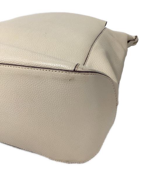 COLE HAAN（コールハーン）COLE HAAN (コールハーン) レザーコンバーチブル バックパック ベージュの古着・服飾アイテム