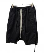RICK OWENS DRKSHDWリックオウエンス ダークシャドウ）の古着「ハーフパンツ」｜ブラック