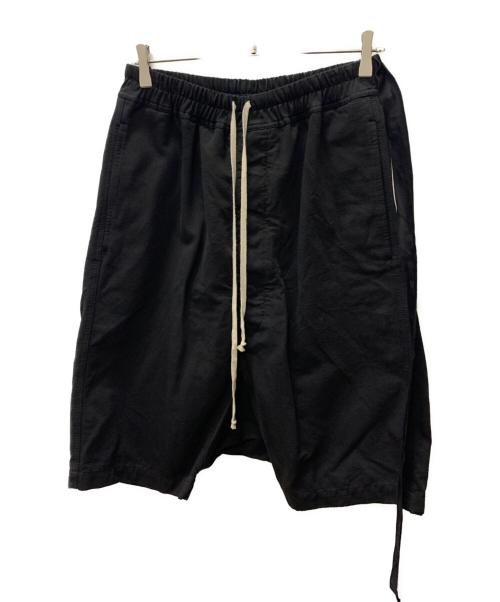 RICK OWENS DRKSHDW（リックオウエンス ダークシャドウ）Rick Owens DRKSHDW (リックオウエンス ダークシャドウ) ハーフパンツ ブラック サイズ:XSの古着・服飾アイテム