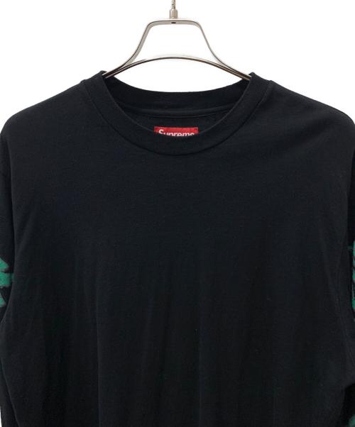 SUPREME（シュプリーム）Supreme (シュプリーム) 長袖カットソー ブラック サイズ:Mの古着・服飾アイテム