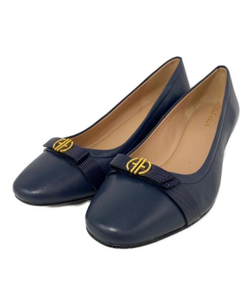 COLE HAAN（コールハーン）COLE HAAN (コールハーン) パンプス ネイビー サイズ:36の古着・服飾アイテム