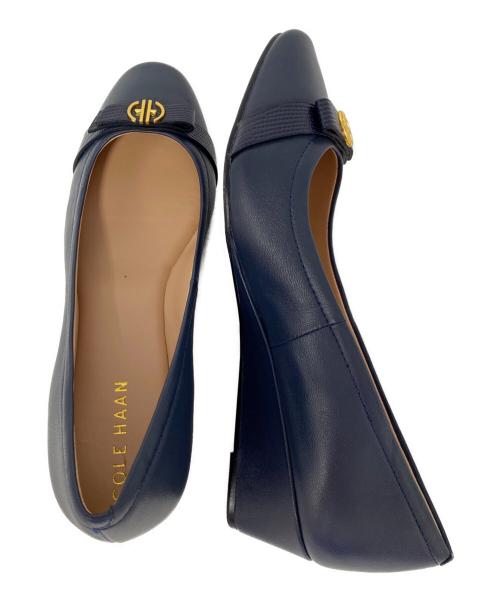COLE HAAN（コールハーン）COLE HAAN (コールハーン) パンプス ネイビー サイズ:36の古着・服飾アイテム